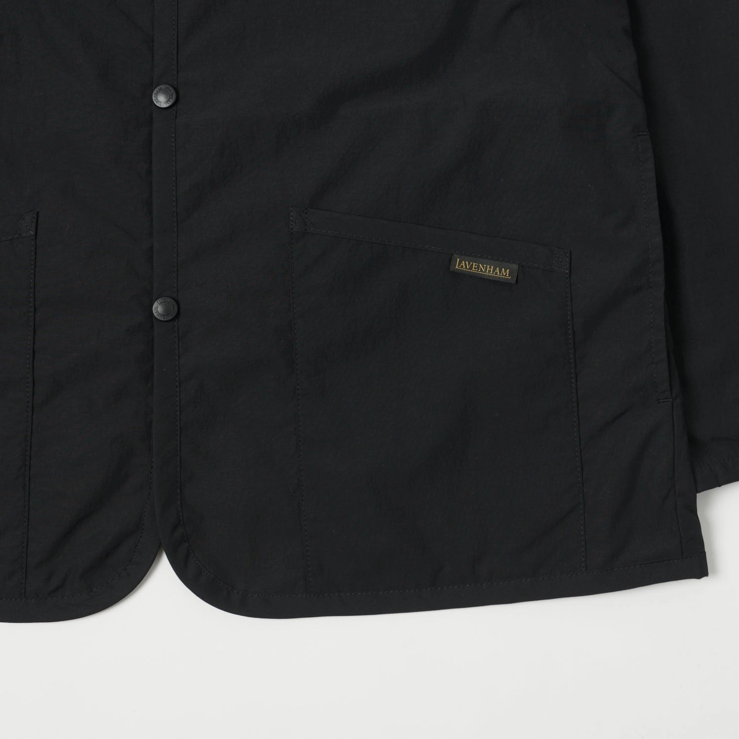 Soft Layers Heat Tech Fabric Lavenham Black Edition Denham Jacket - Black