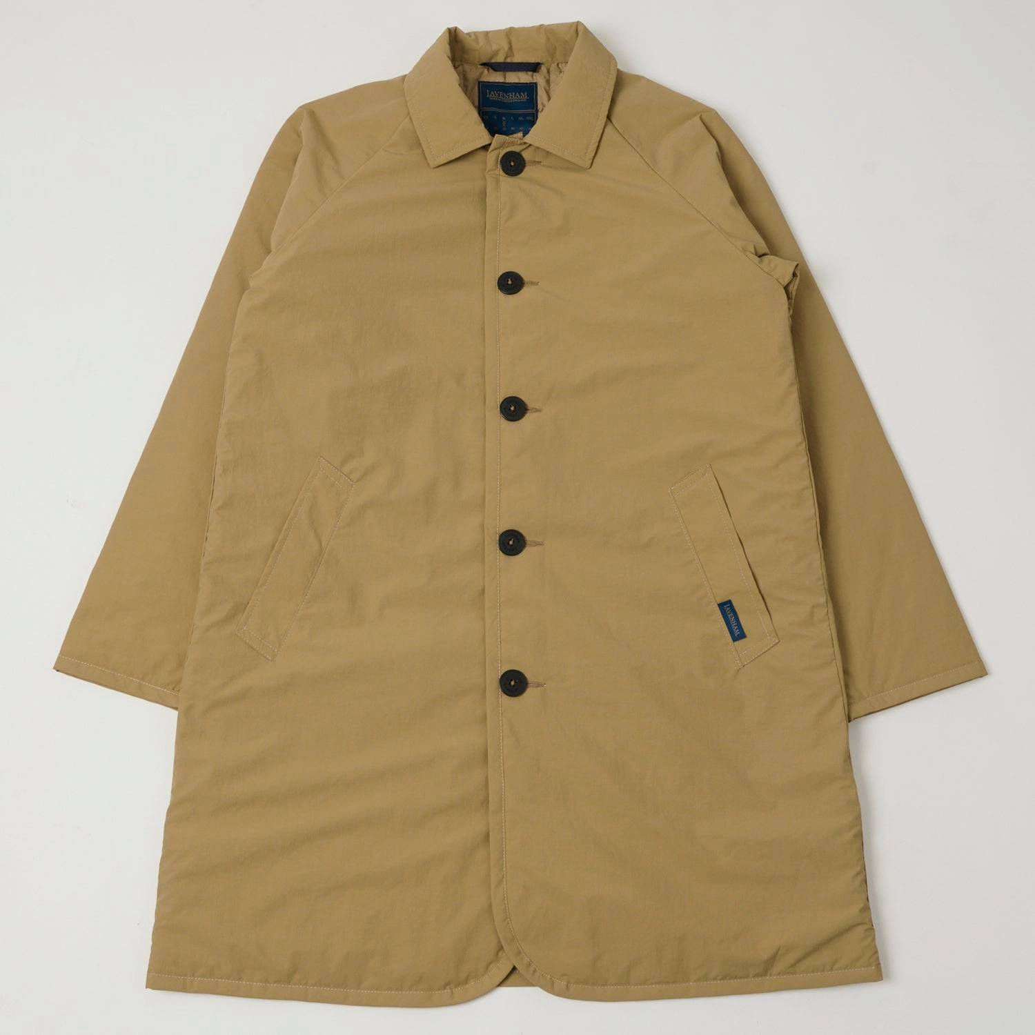 Lavenham FCQ Button Chantry - Beige Ethical Manufacturing