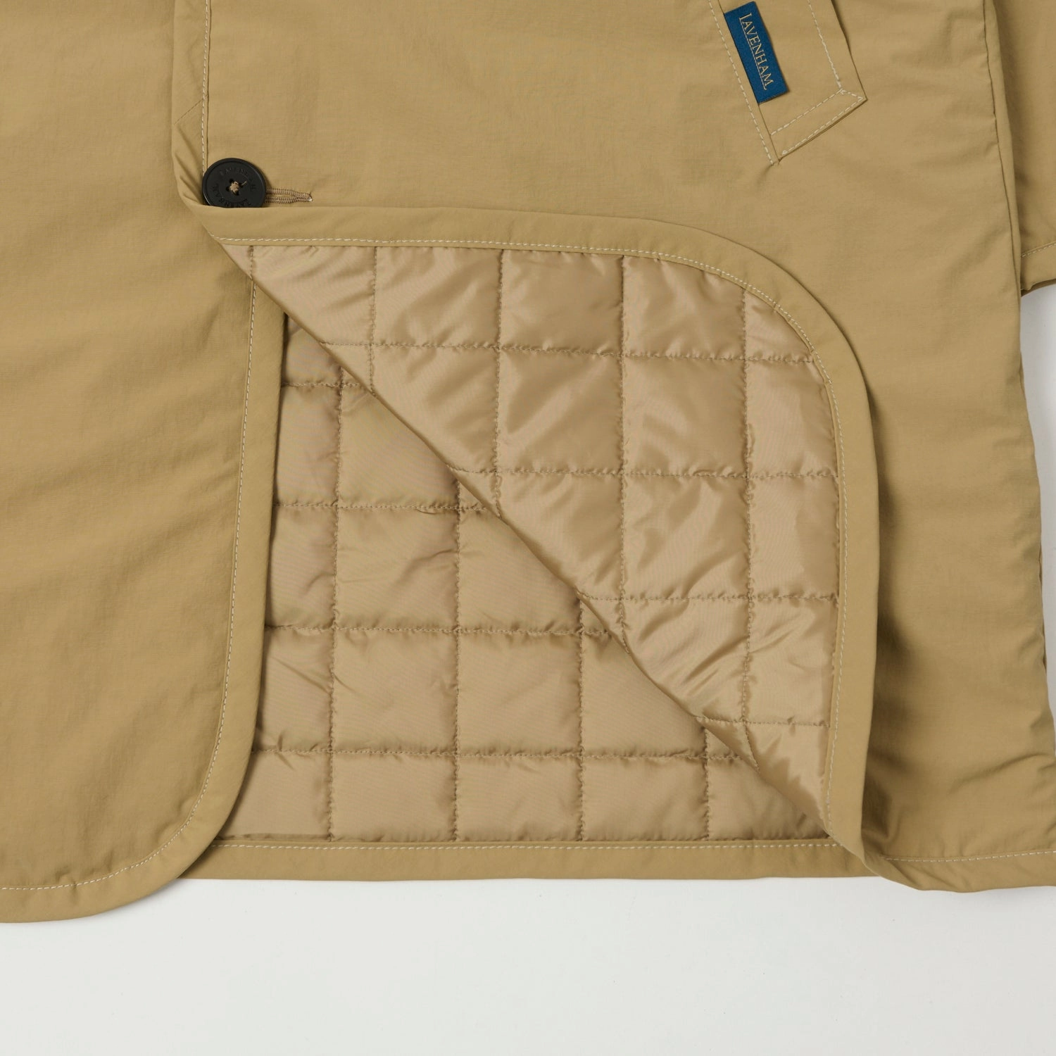 Lavenham FCQ Button Chantry - Beige Thick Insulation mesh ventilation