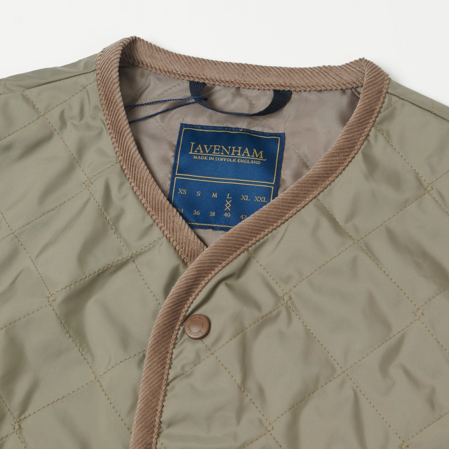 Lavenham Thornham Gilet - Cork Seamless Design