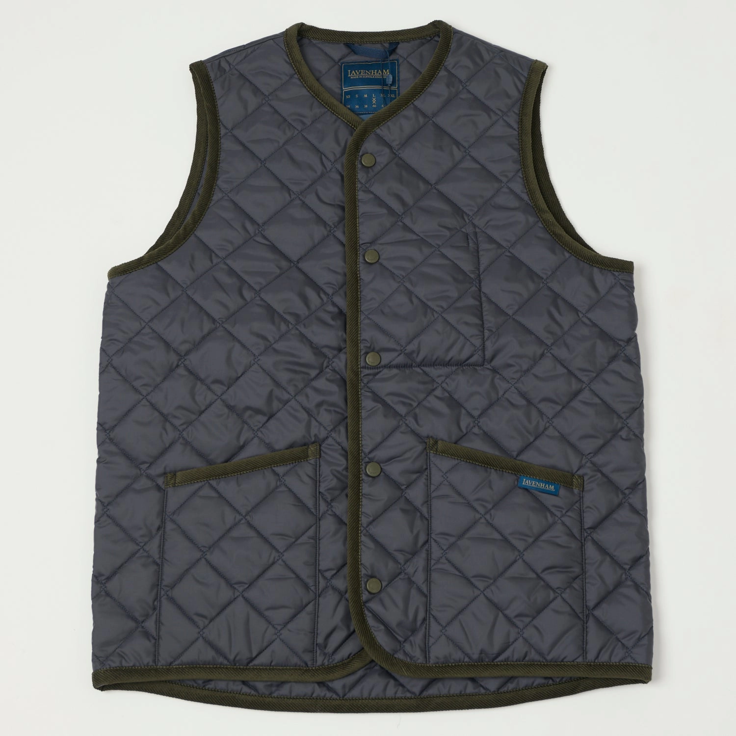 Lavenham Thornham Gilet - Navy GlowInTheDarkAccents Fashion Trend