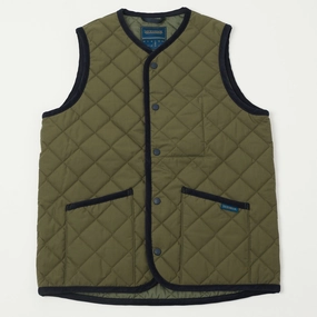 Hike Fit Lavenham Thornham Gilet - Olive Green