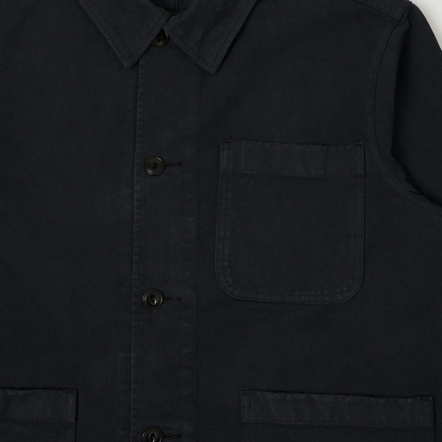 Merz b. Schwanen 'Good Basics' Work Jacket - Charcoal Bomber Cut Weather Fit