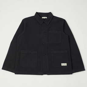 Merz b. Schwanen 'Good Basics' Work Jacket - Charcoal Oversized style