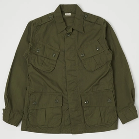 Buzz Rickson's U.S. Army Tropical Combat Jacket - Olive Low Profile Collar