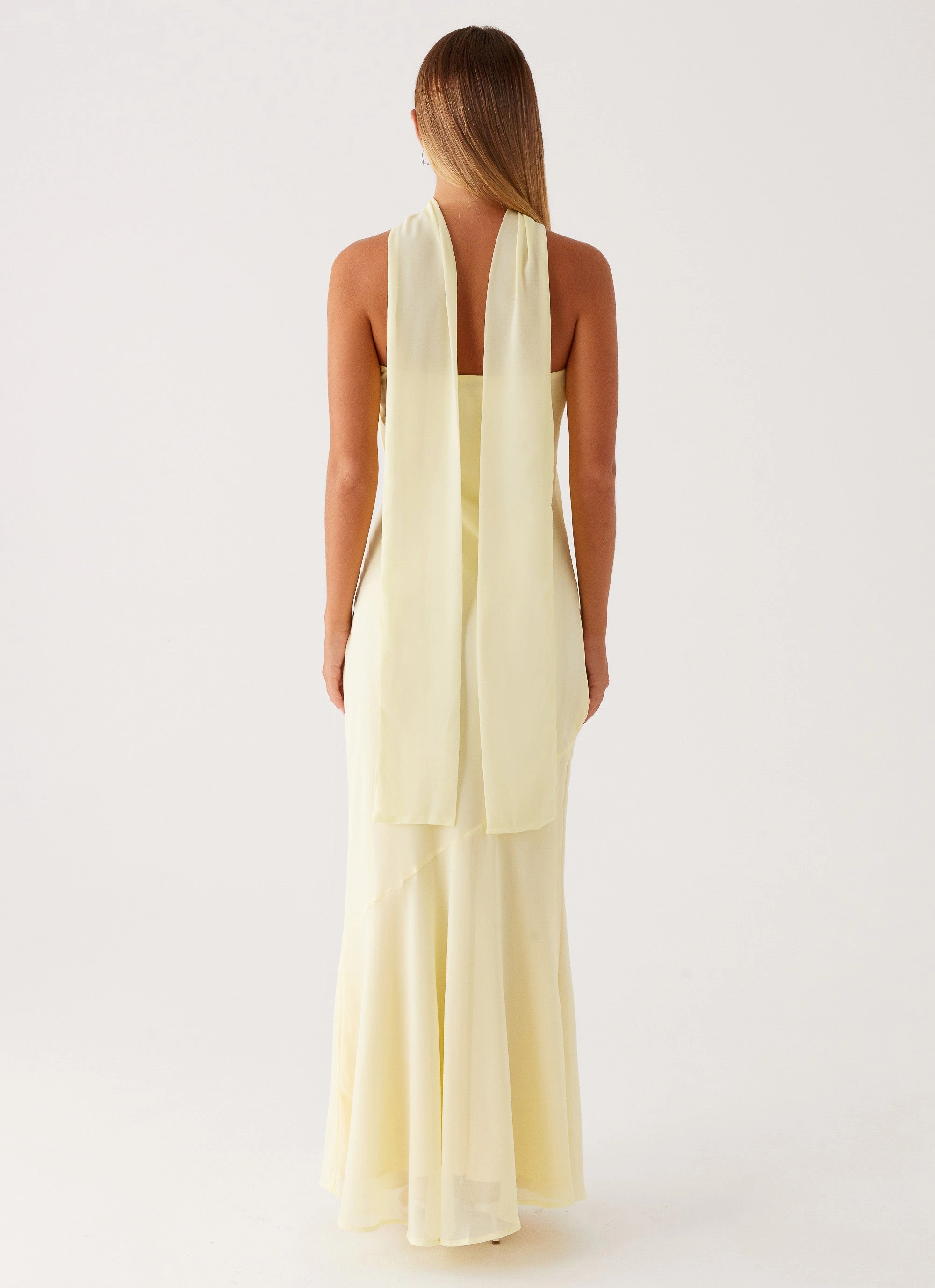 Special-Occasion Under The Pagoda Maxi Dress - Yellow