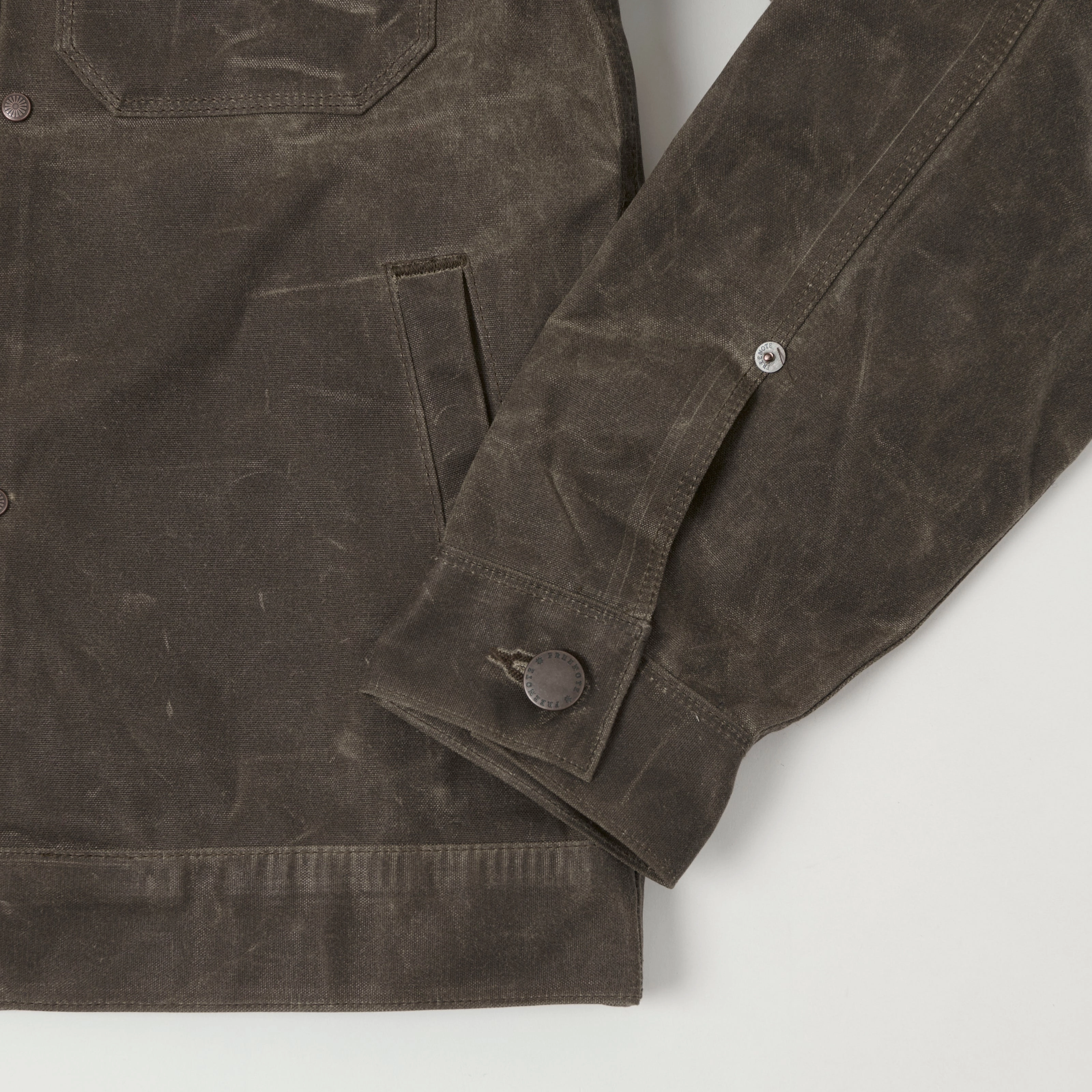 Freenote Cloth 'Riders' Waxed Canvas Jacket - Oak Travel Commuter Layer