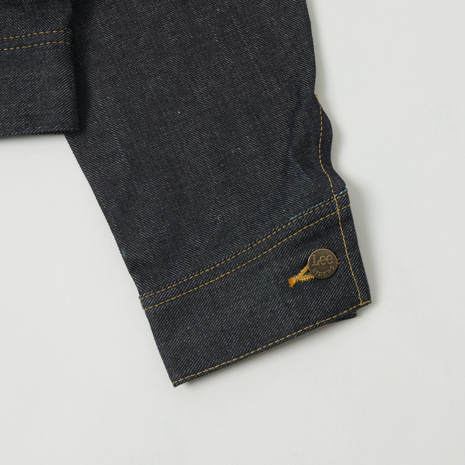 Lee Archives 1946 'Riders' 101J Denim Jacket - Raw Soft Lined Interior Thick Insulation