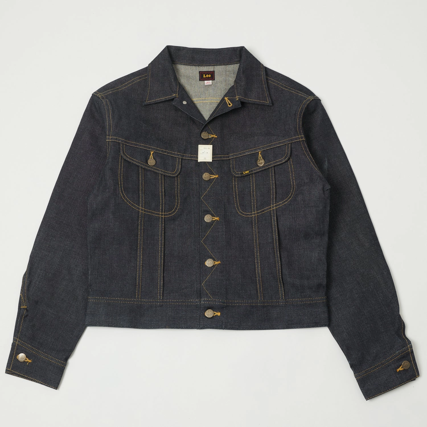Detachable Layers Collapsible Packable Design Lee Archives 1946 'Riders' 101J Denim Jacket - Raw