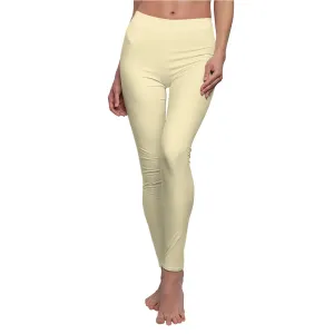Lemon Meringue Casual Leggings