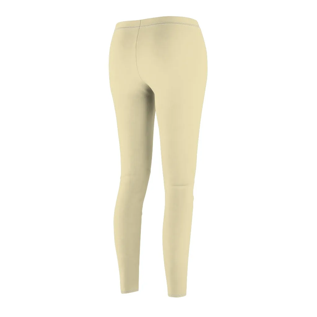 Lemon Meringue Casual Leggings