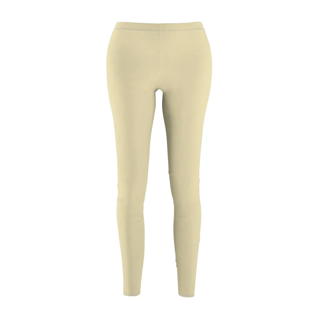 Lemon Meringue Casual Leggings