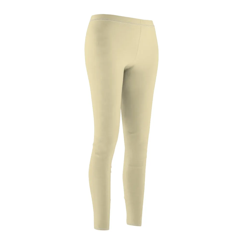 Lemon Meringue Casual Leggings