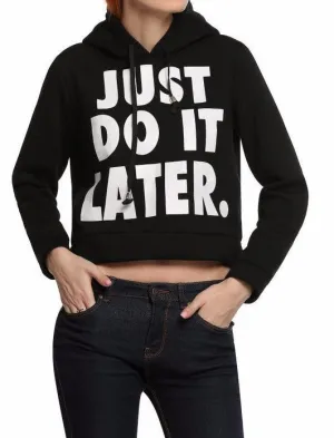 Letter Print Hoodie For Women