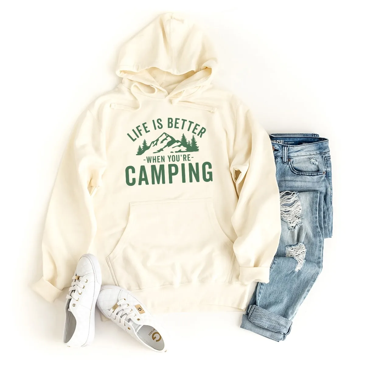 Life Is Better When You're Camping | Graphic Hoodie
