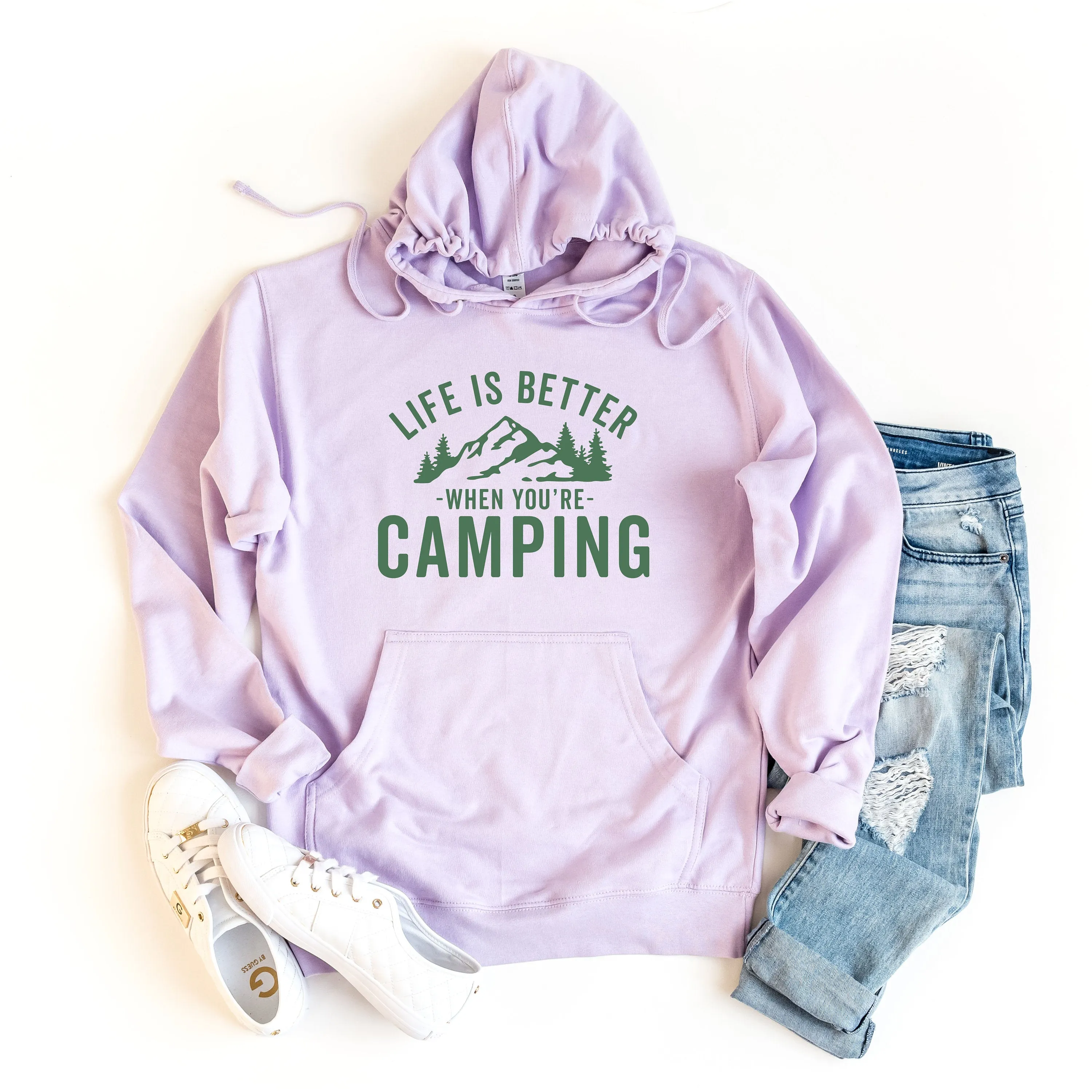 Life Is Better When You're Camping | Graphic Hoodie