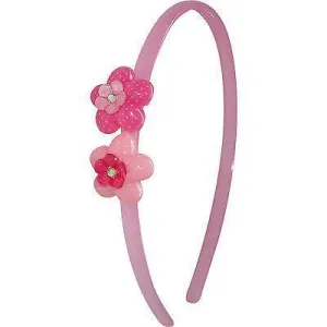Light Pink Flower Hairband Headband Alice Hair Band Girls Kid Womens Accessories