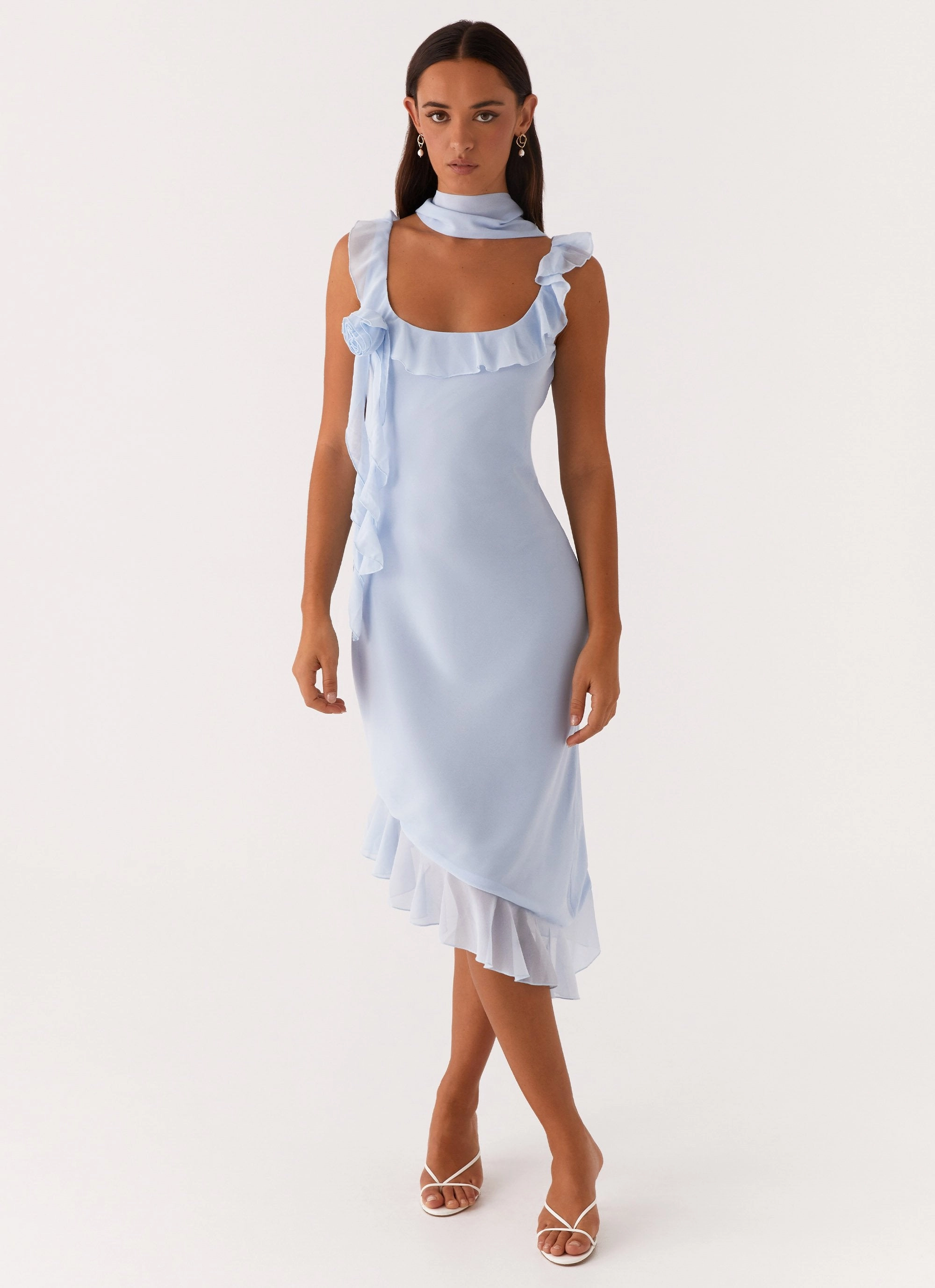 Happy Fit Fariday Midi Dress - Blue