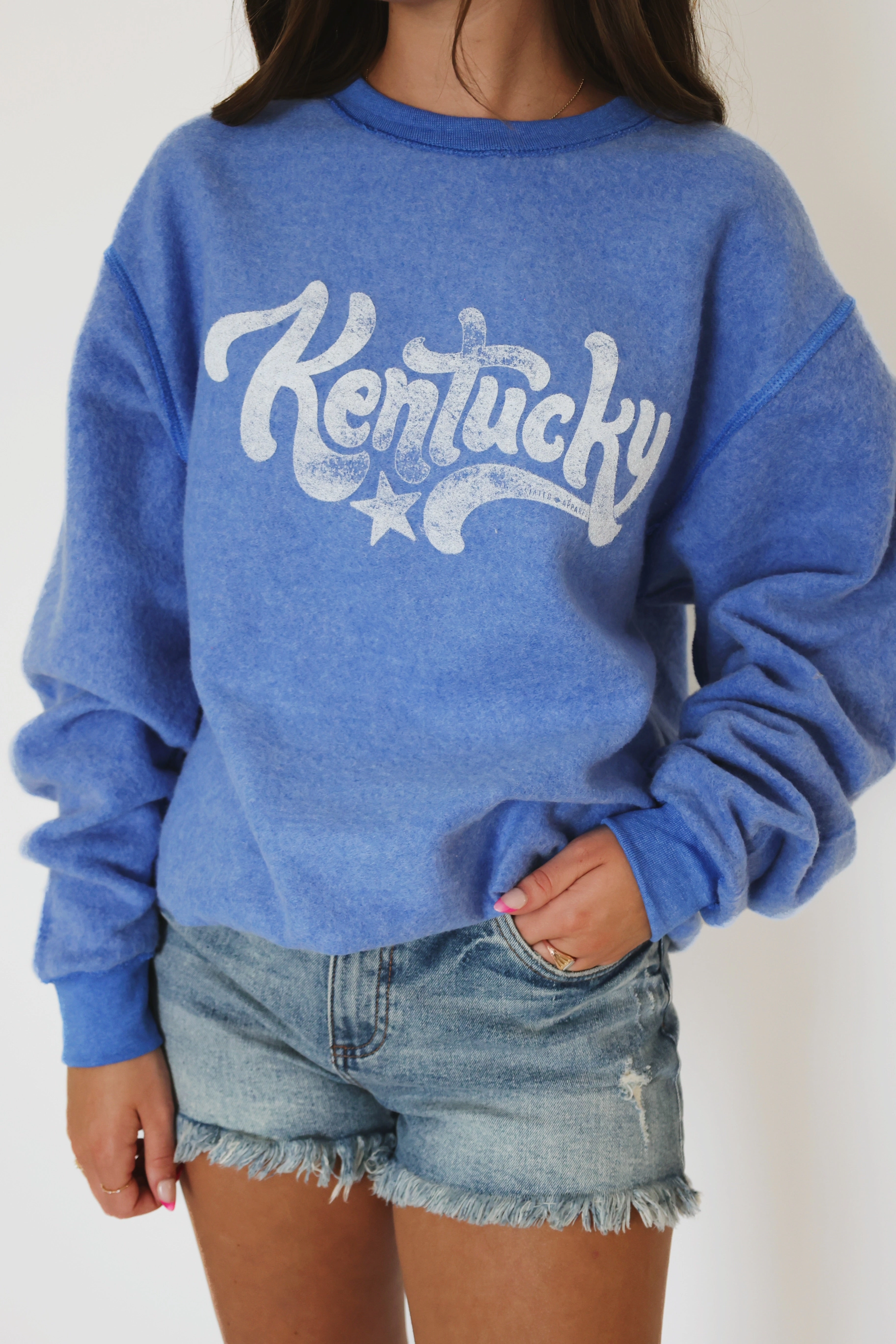 Kentucky 70's Sweatshirt NonRestrictiveCollar