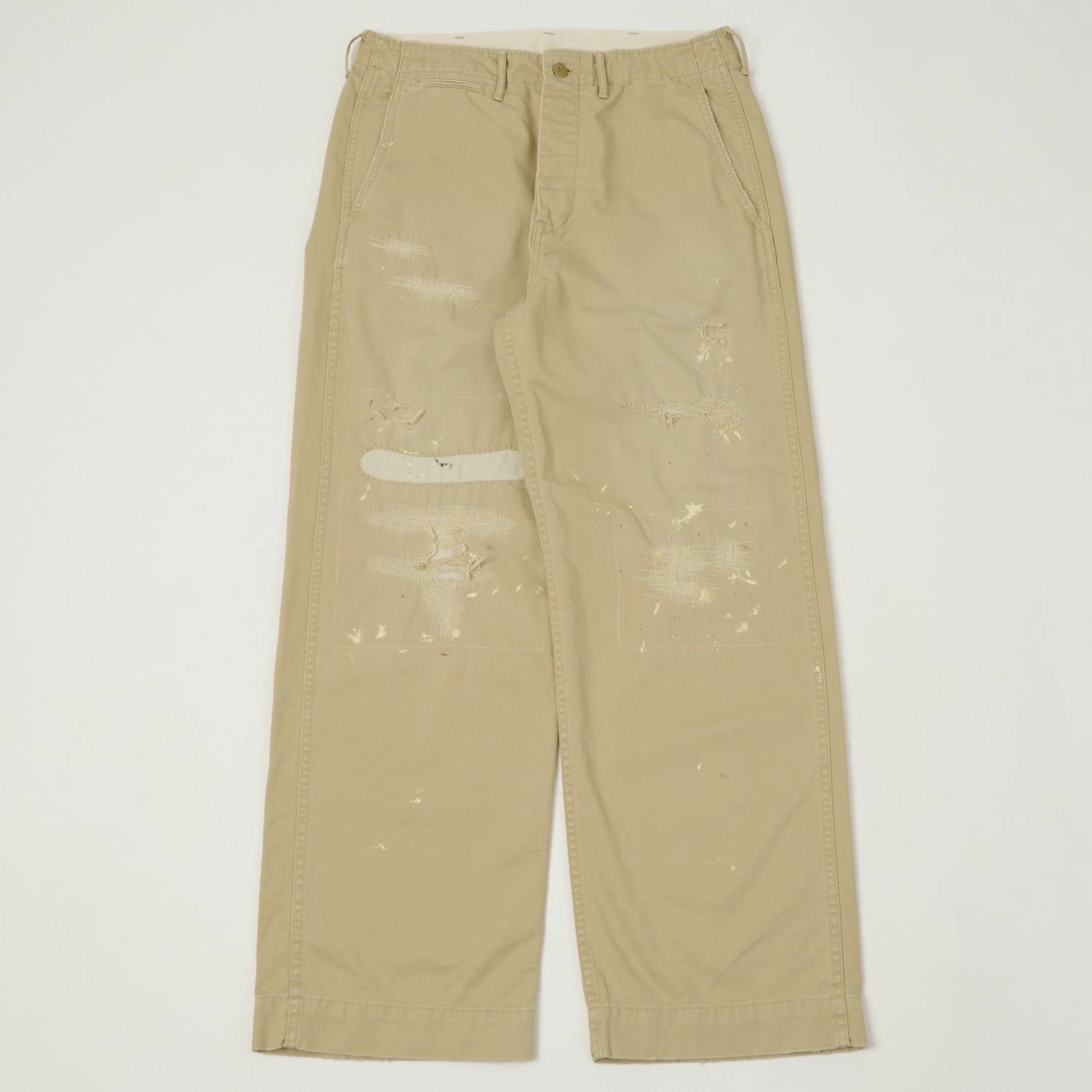 Air Comfort Full Count 1201 U.S Army Chino 41 Khaki 'Freedom Fighter' - Khaki