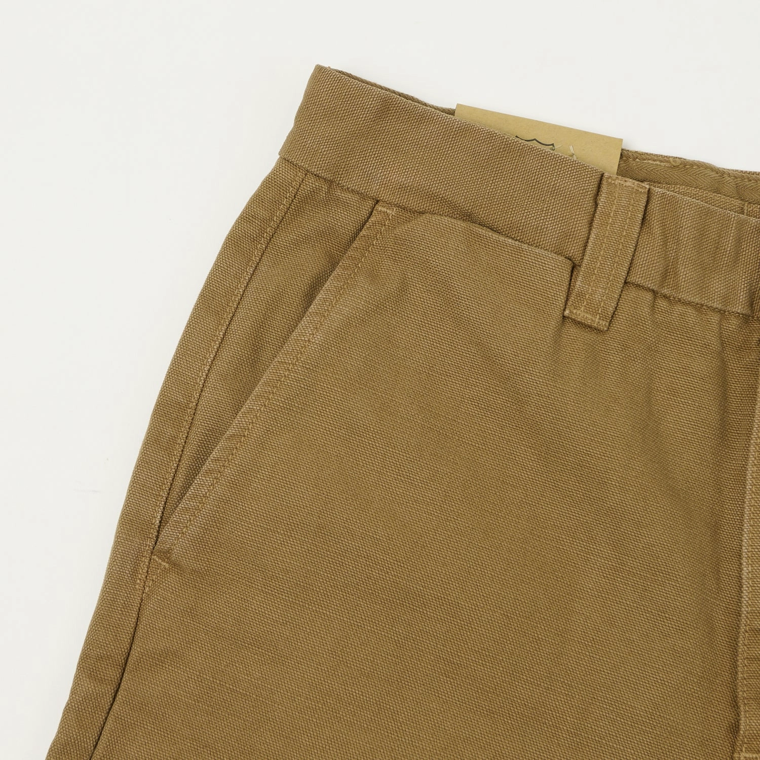 Freenote Cloth Heavyweight 14oz Slub Deck Pant - Tan Performance Support Hygienic Coating