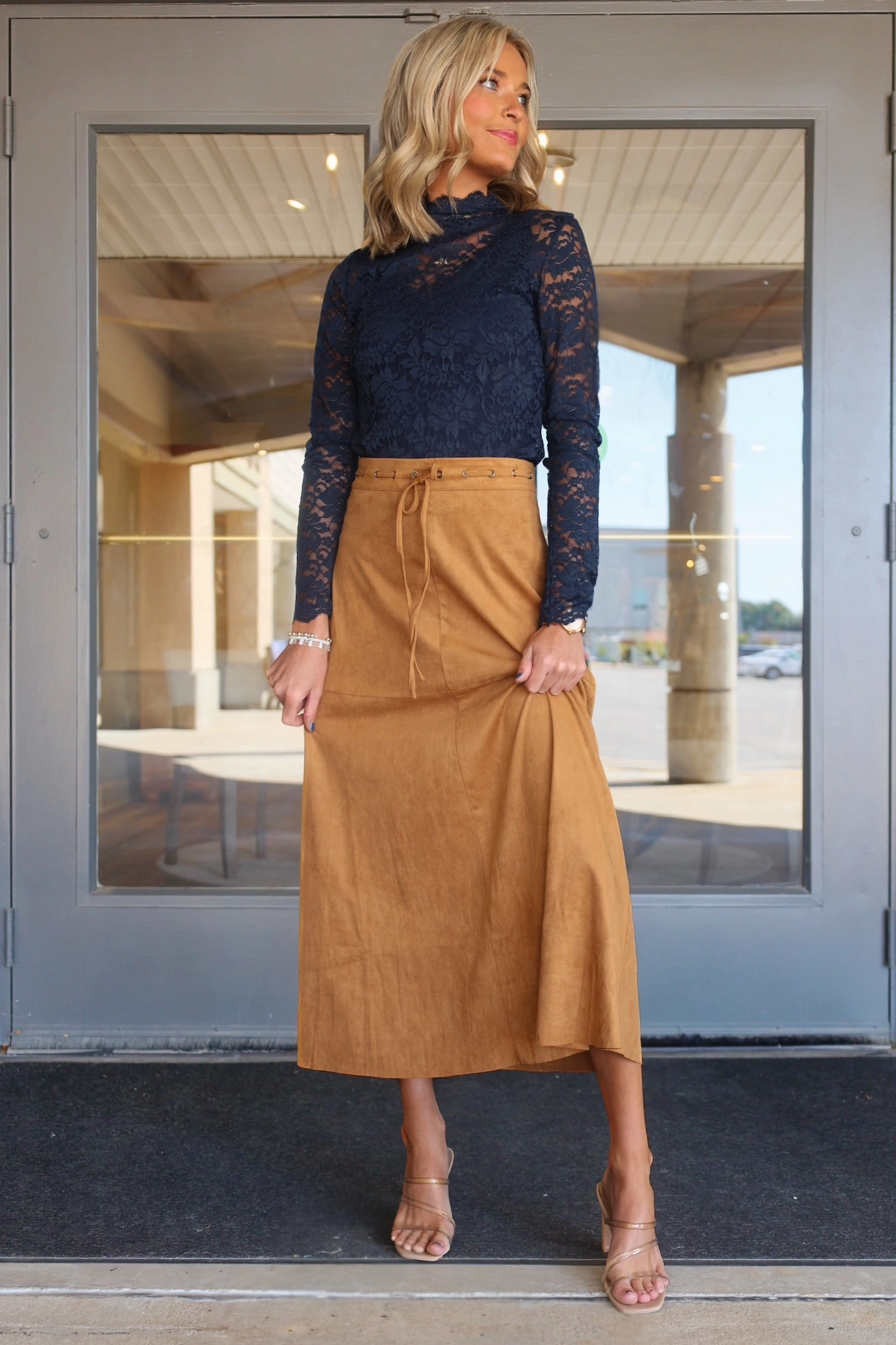 Stylish Dress OdorResistantFinish Harlie A-Line Skirt