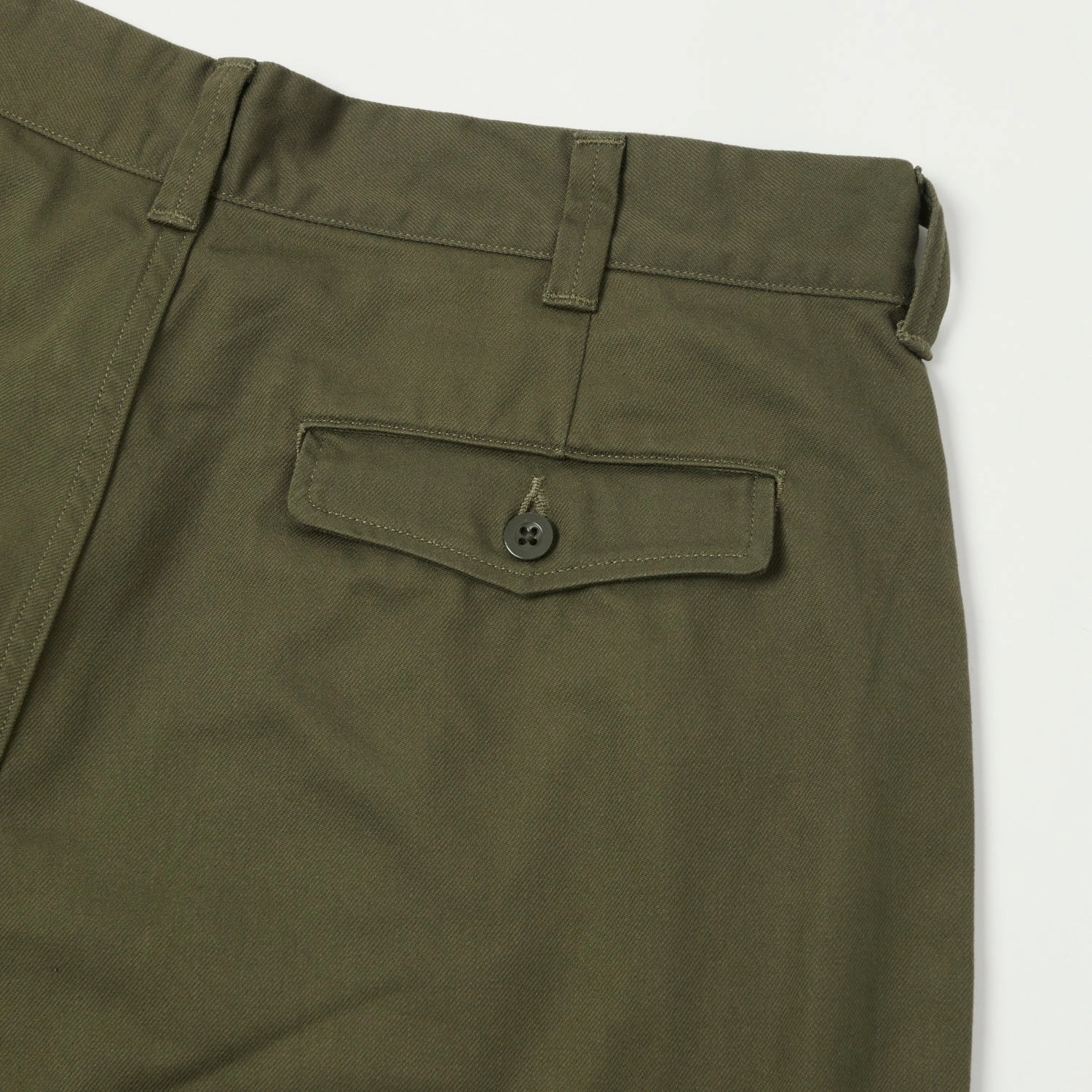 Spellbound Double Pleat French Trousers - Olive Soft Design Body Friendly