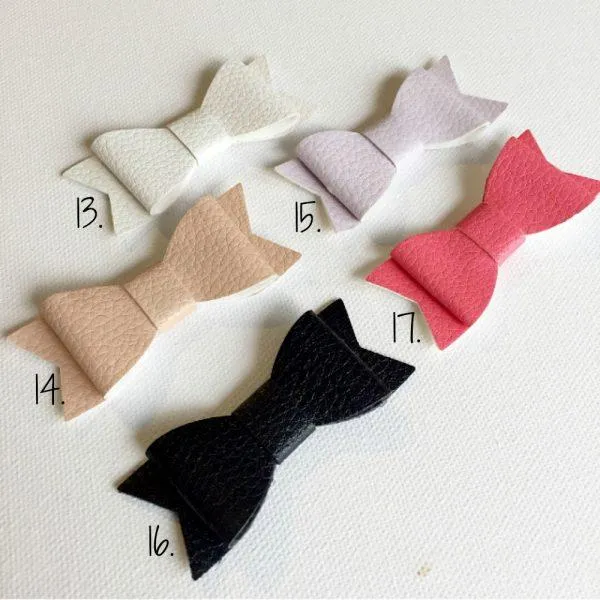 Lola - Faux Leather Headband