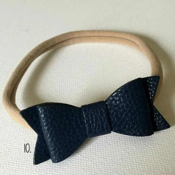 Lola - Faux Leather Headband