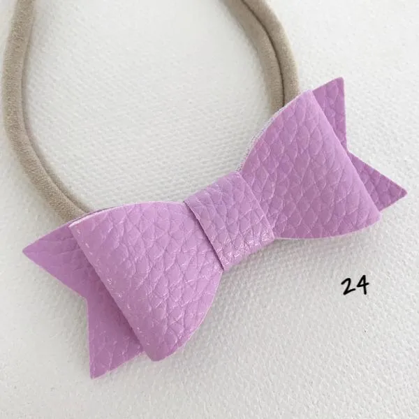 Lola - Faux Leather Headband