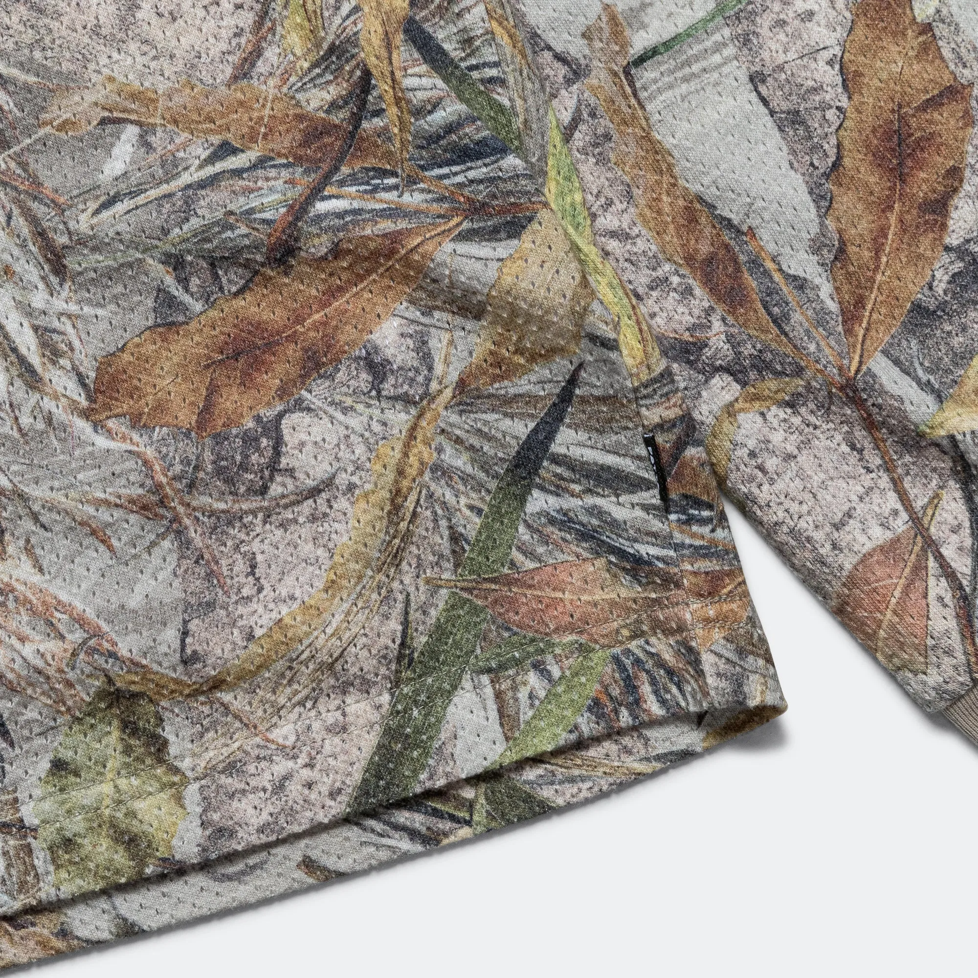 Long Sleeve Mesh Jersey - Nature Print