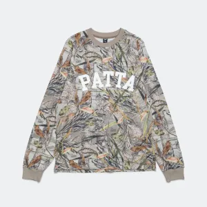 Long Sleeve Mesh Jersey - Nature Print