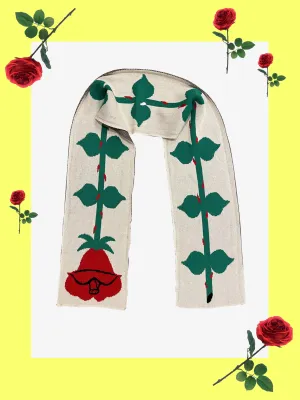 Long Stem Rose Scarf