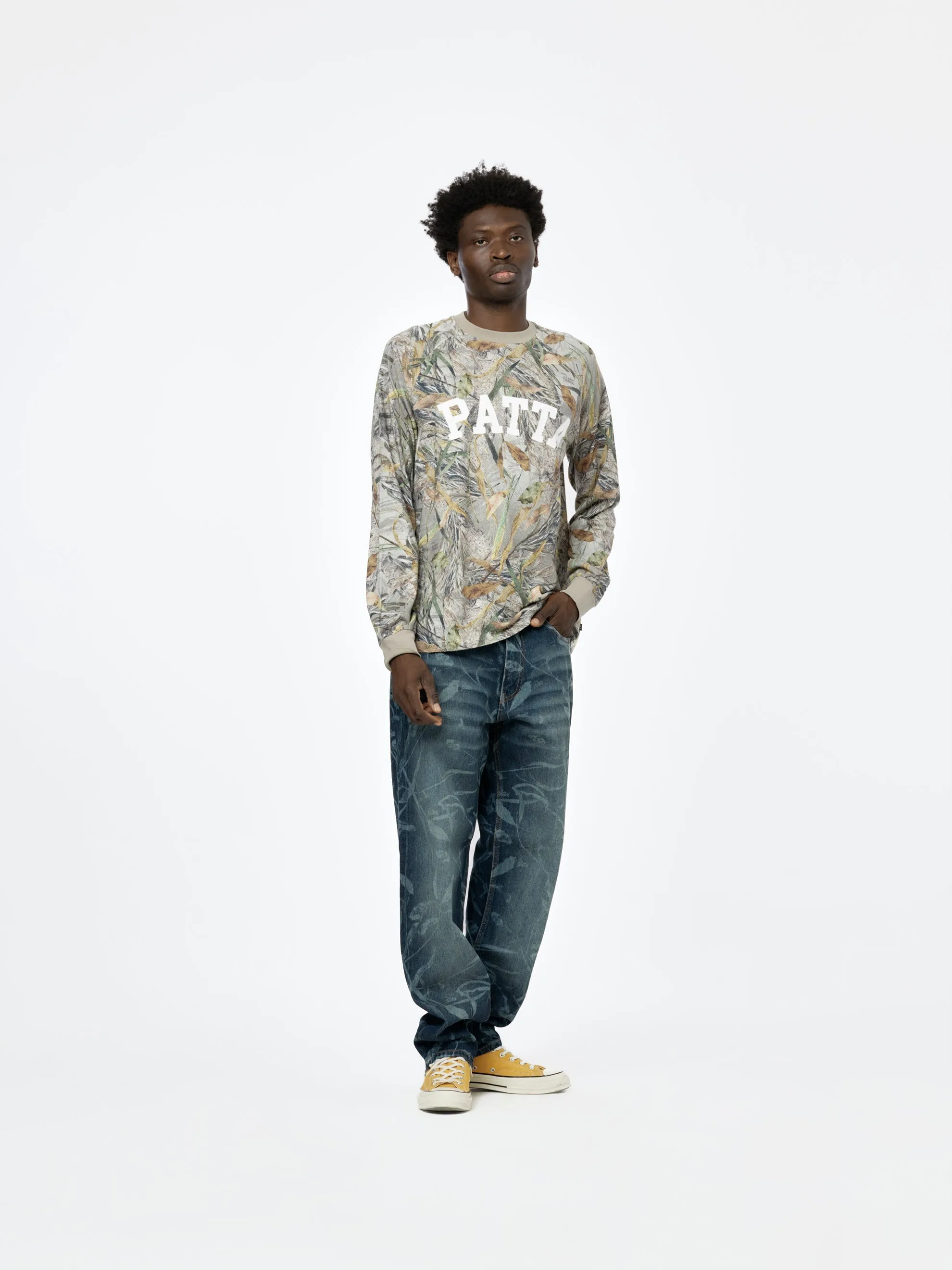 Longsleeve Mesh Jersey (Nature Print)