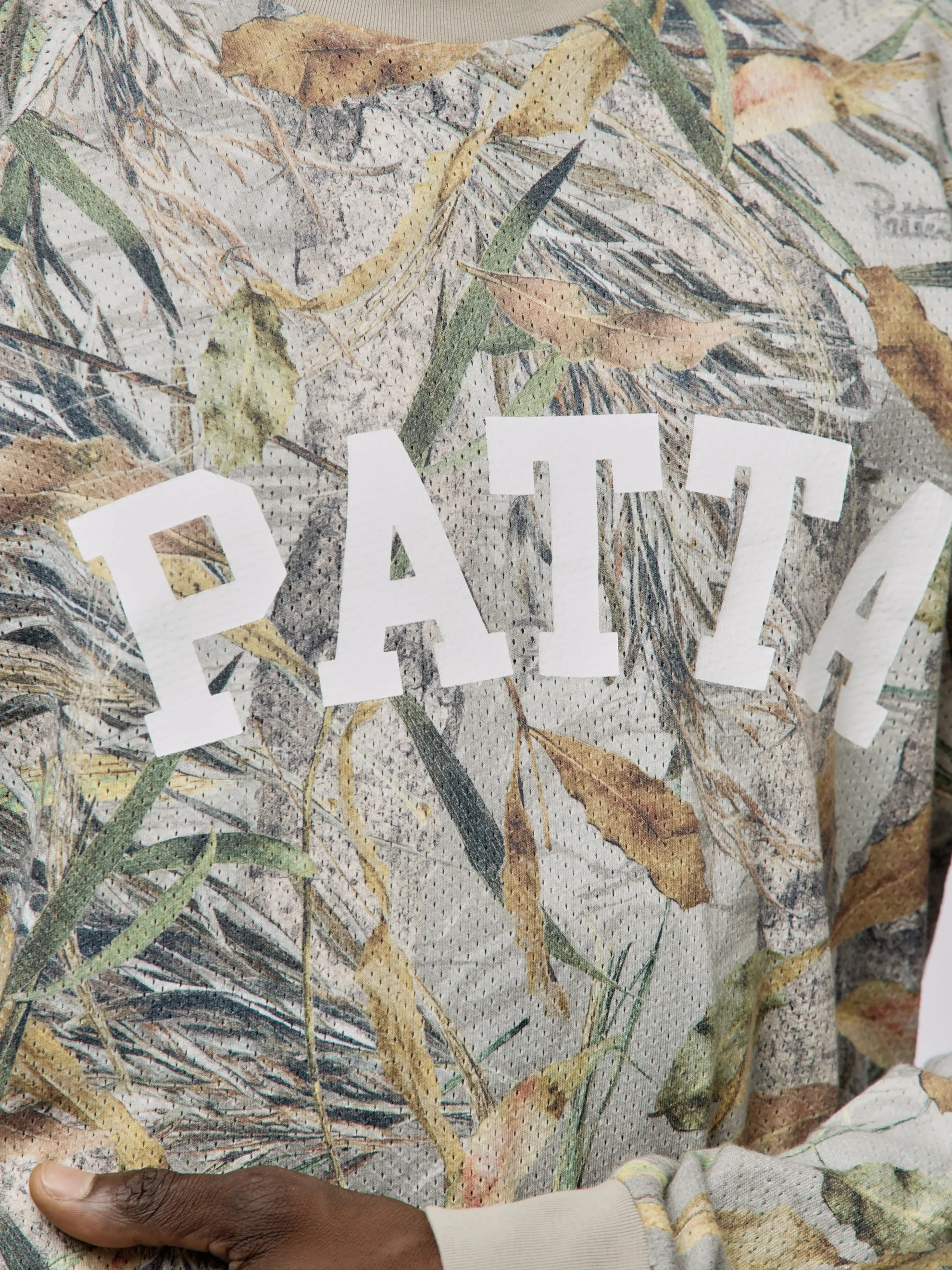 Longsleeve Mesh Jersey (Nature Print)