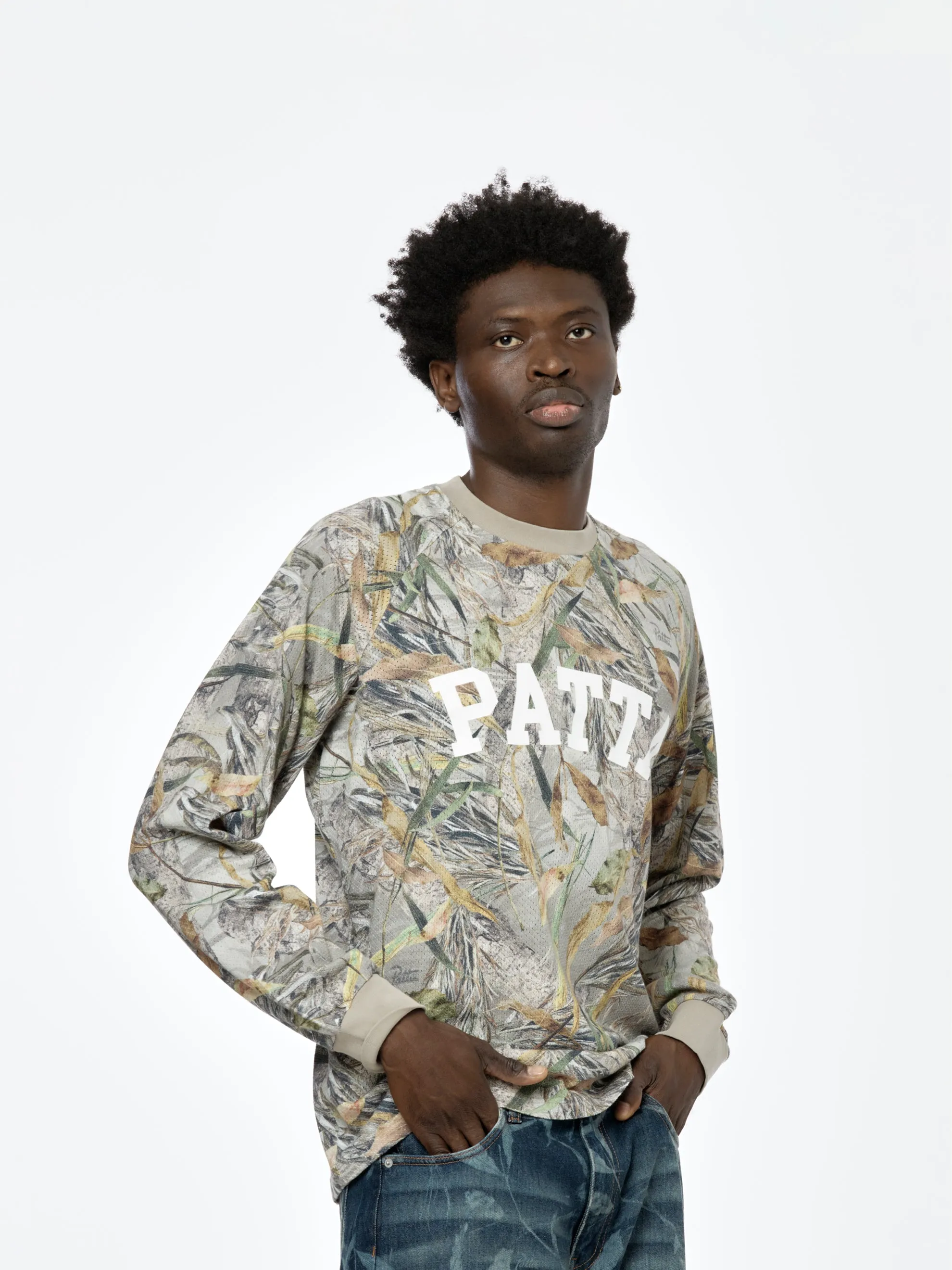 Longsleeve Mesh Jersey (Nature Print)