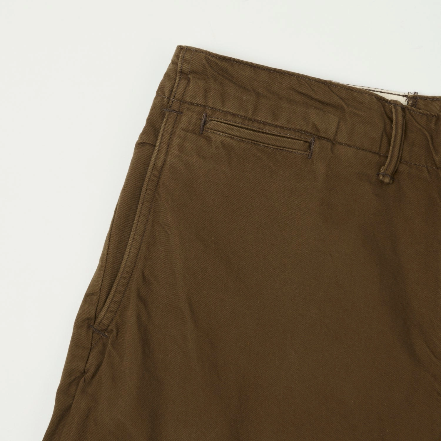 RRL Chino Field Trouser - Dark Brown Casual Appeal
