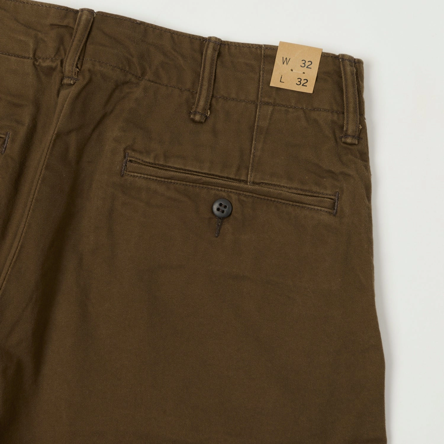 Odor Resistant RRL Chino Field Trouser - Dark Brown