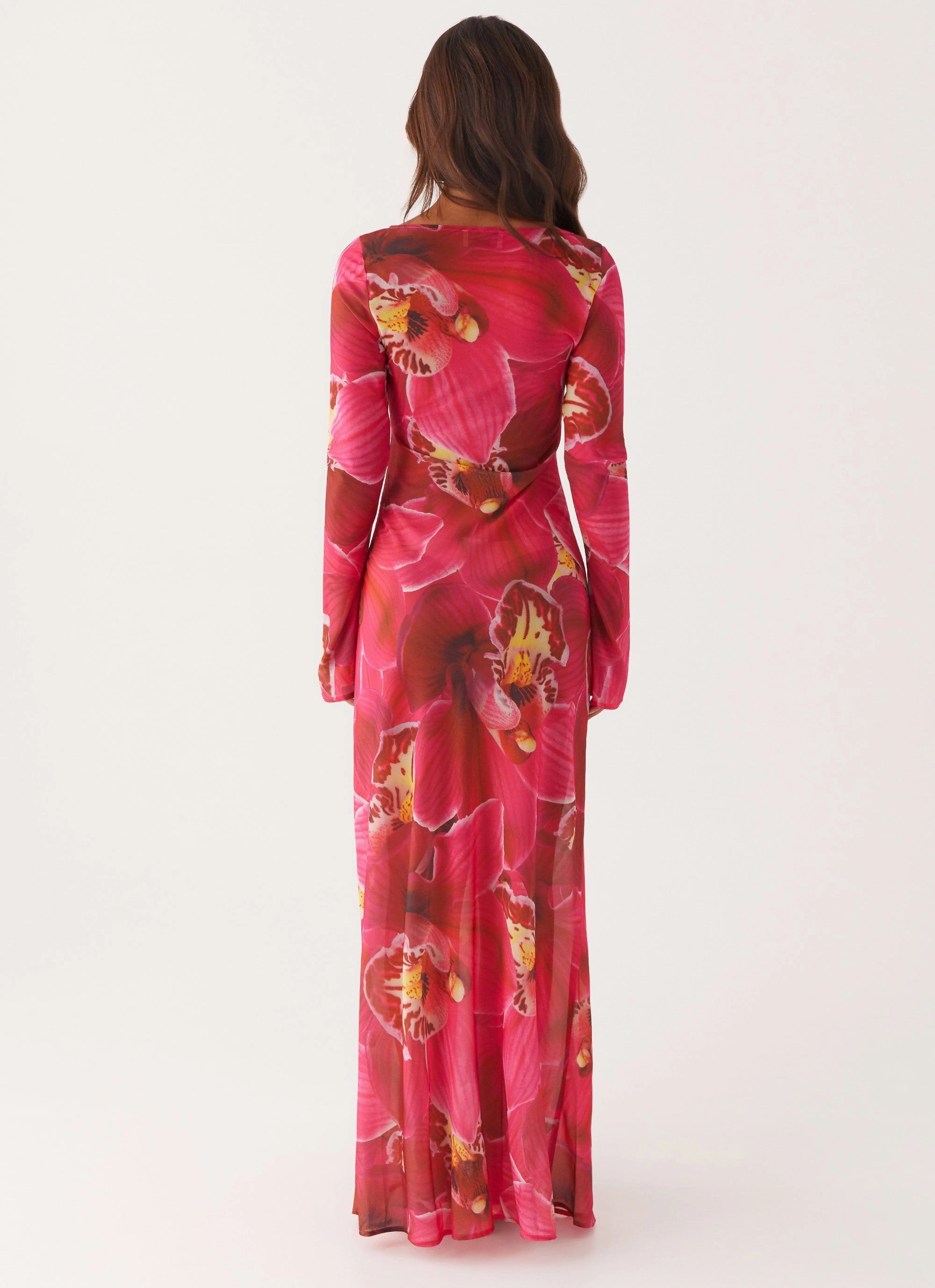 Night Style Comfy and Elegant Lorde Maxi Dress - Orchid Pink