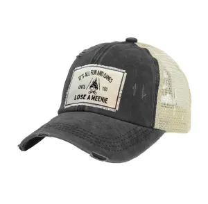 Loses a Weenie - Vintage Distressed Trucker Adult Hat