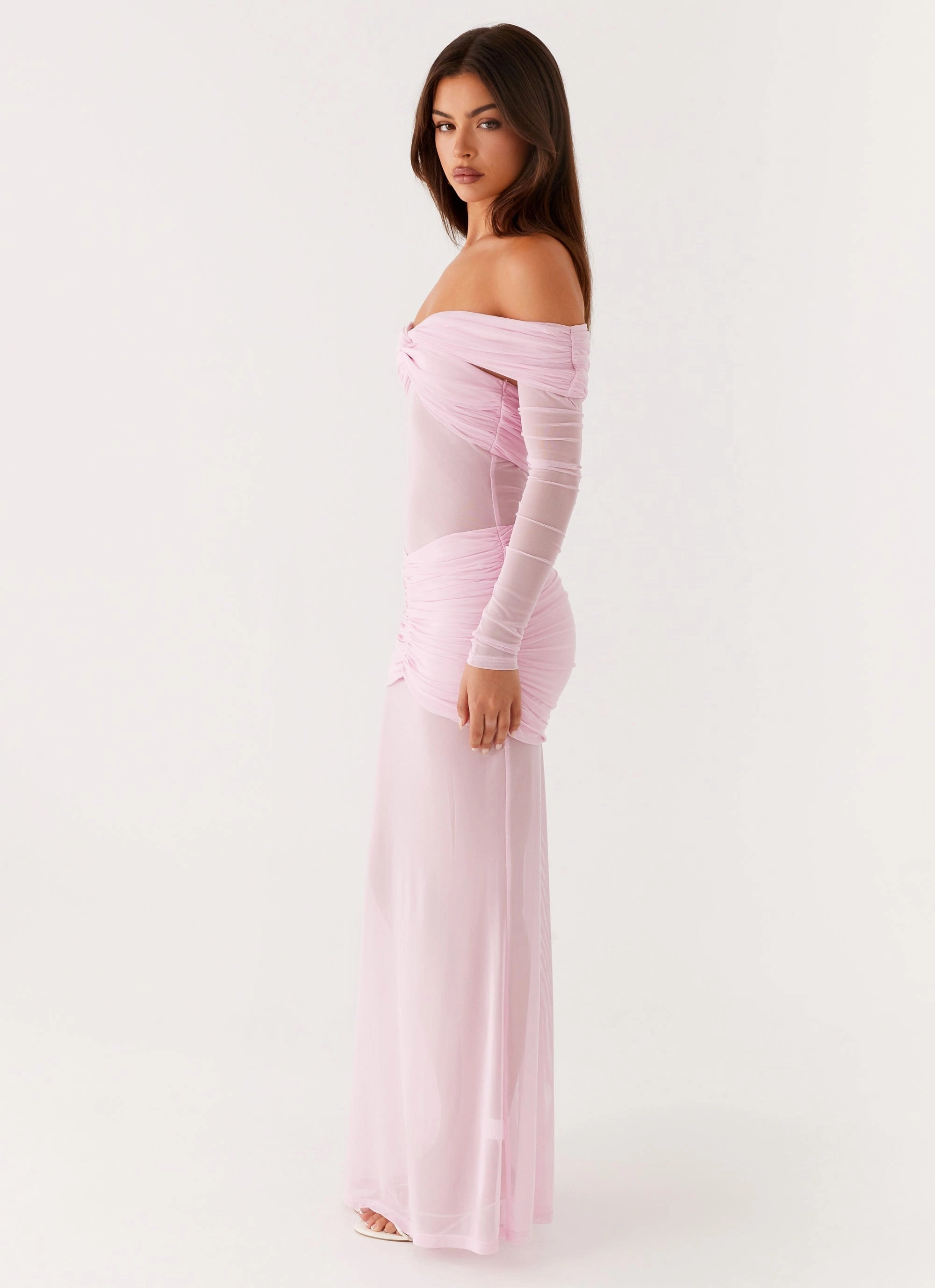 Cozy Vibes Bloom Soft Alter Ego Maxi Dress - Pink