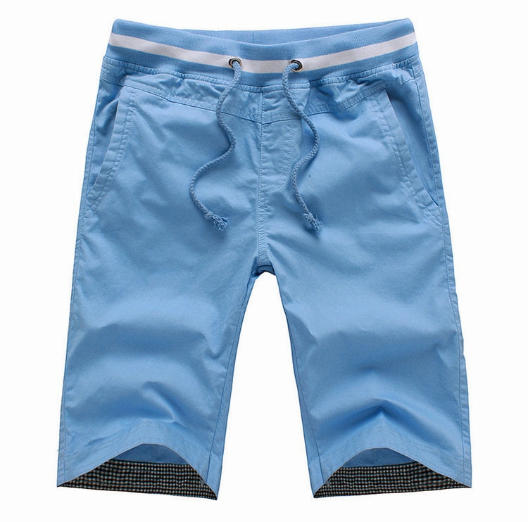 Anti Slip Grip Technology West Louis? Cotton Knee-length Shorts