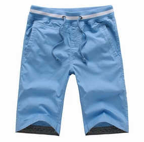 West Louis? Cotton Knee-length Shorts Ventilated Mesh Panels Slim Layer