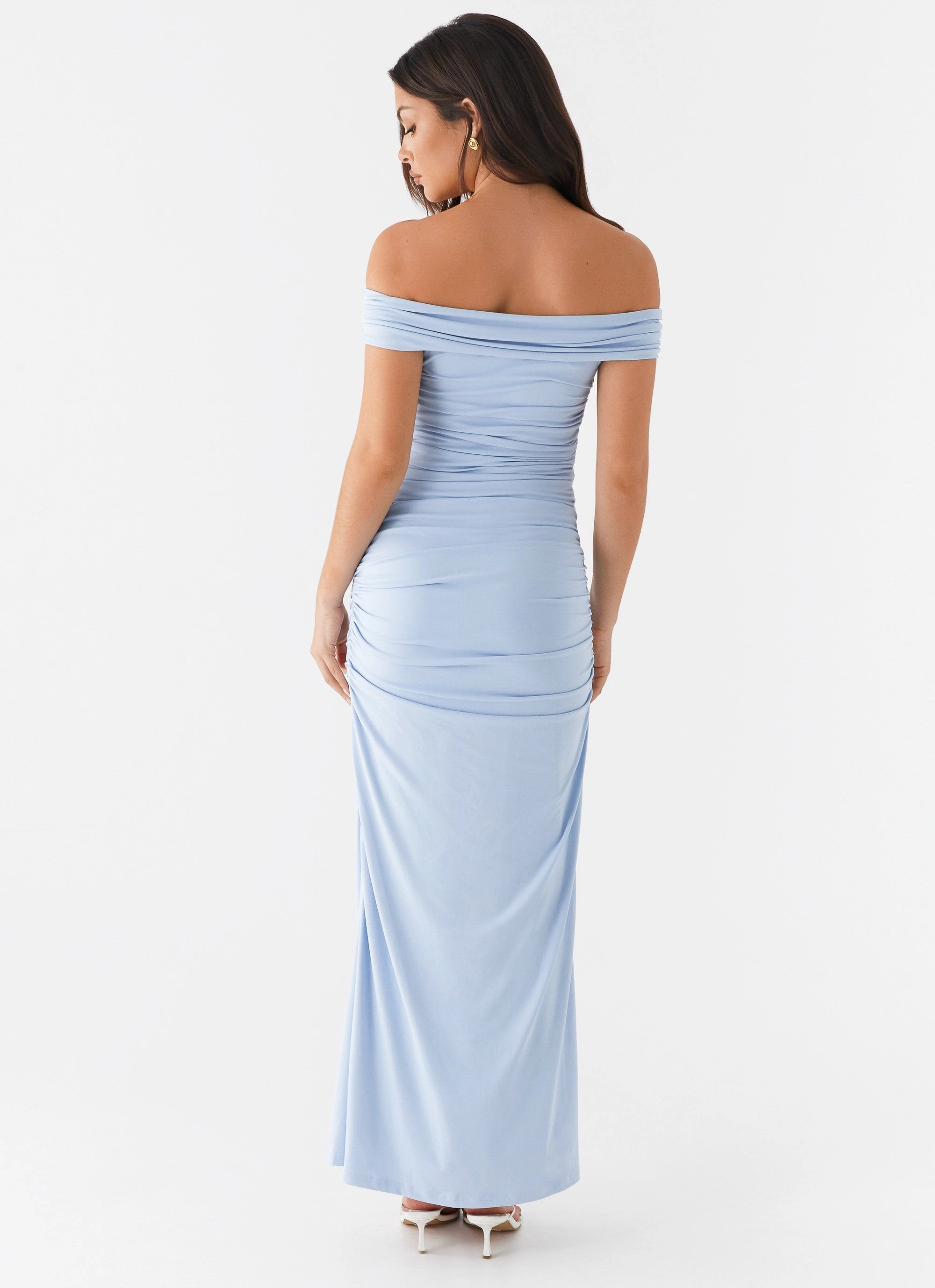 Elegant Mature Majorly Maxi Dress - Blue