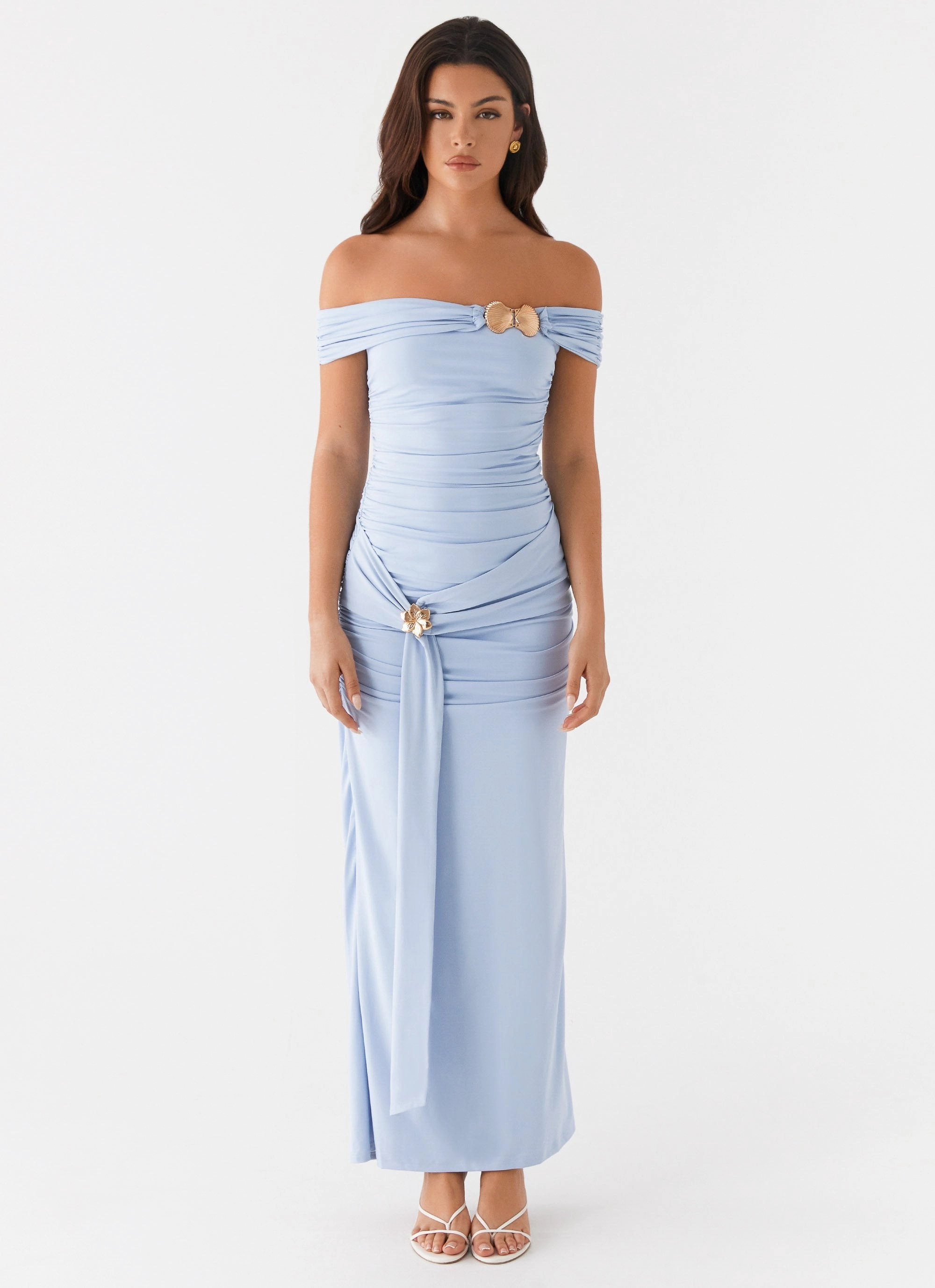 Timeless Touch Majorly Maxi Dress - Blue