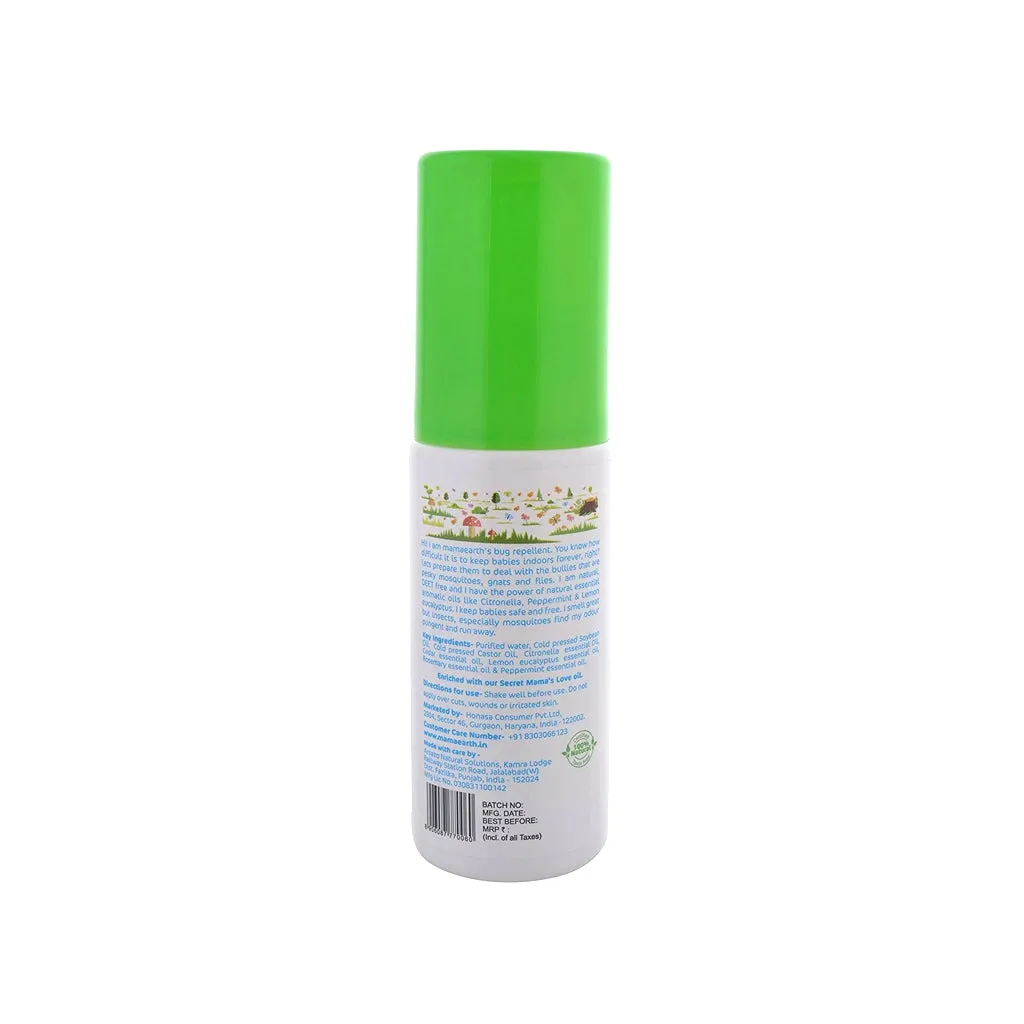 mamaearth Natural Mosquito Repellent Spray With Lemongrass Oil - 100 ml