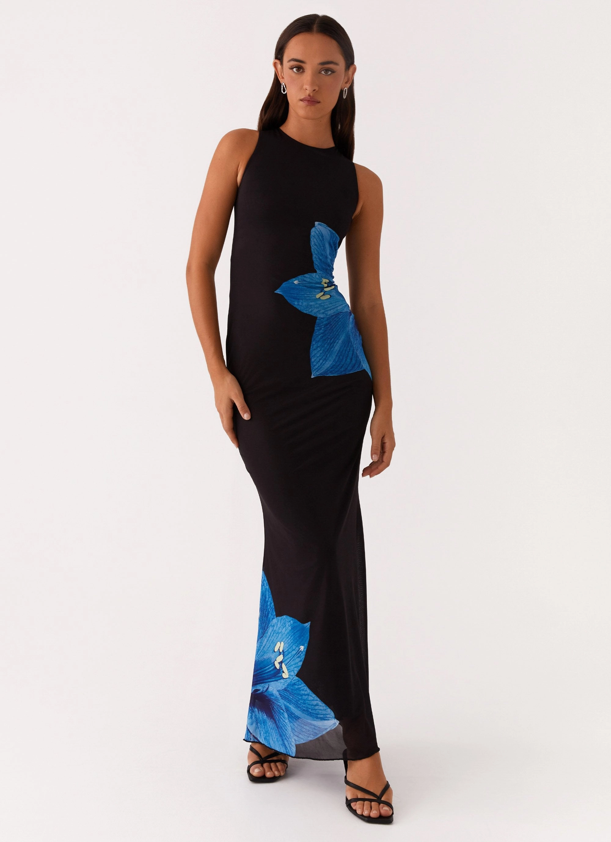 Manhattan Nights Maxi Dress - Black Ethically-Made