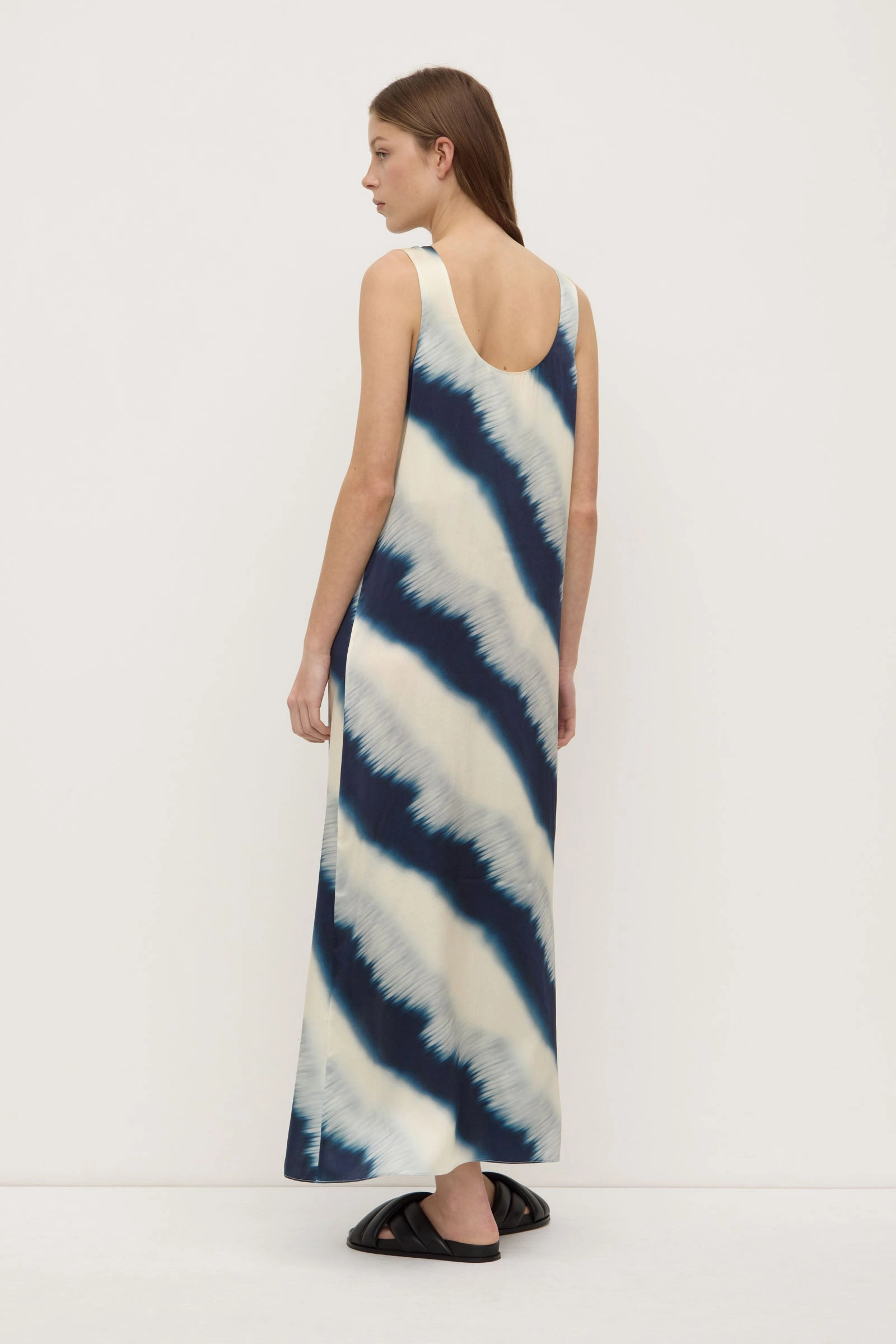 Marabella Silk Midi Dress Free Step