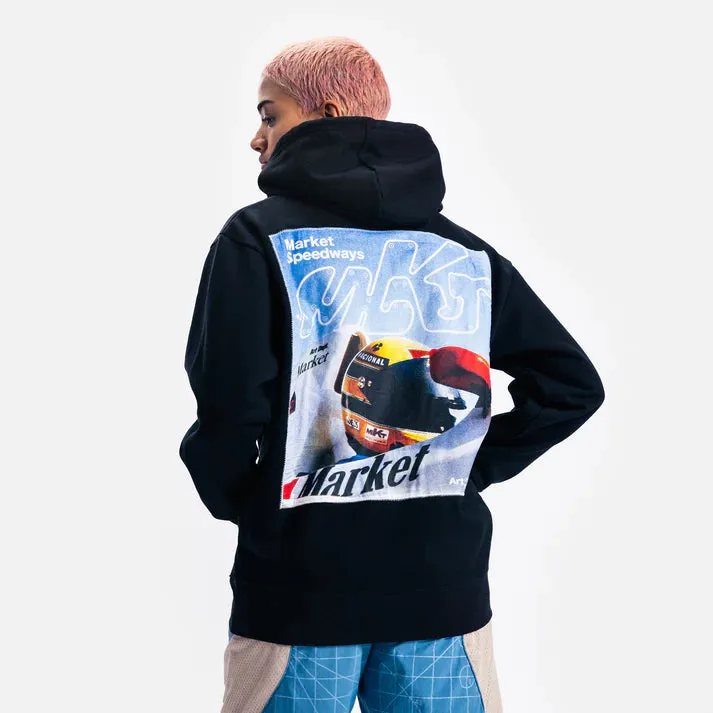 Market Corsa Hoodie Black