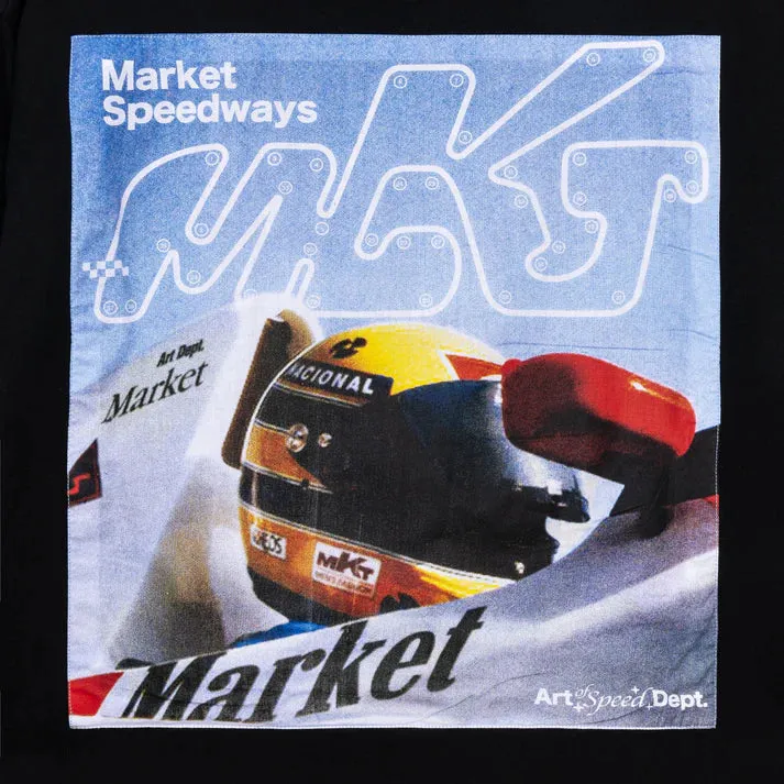 Market Corsa Hoodie Black